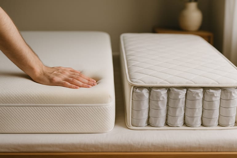 Memory Foam vs Federkern: Was passt zu deinem Schlaf?