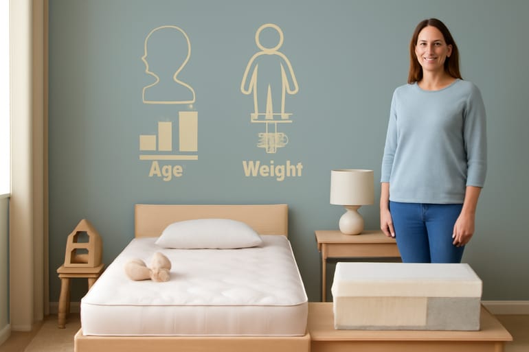 Wie wählt man den Härtegrad für Kindermatratzen?