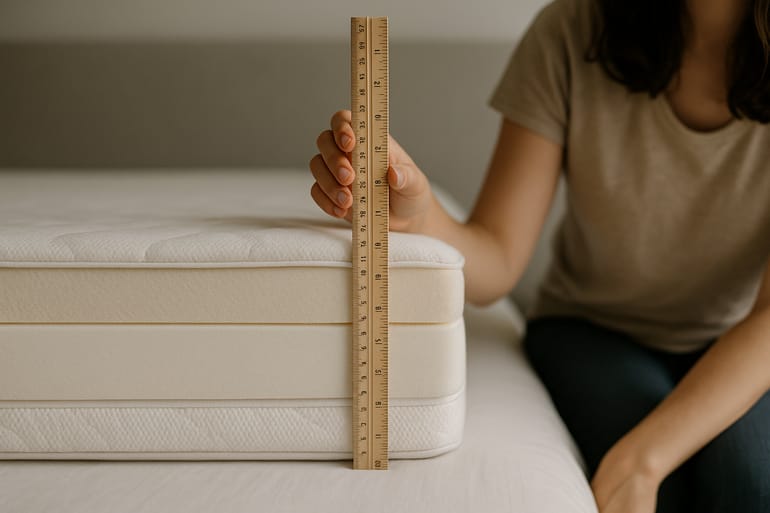 Wie dick ist eine Matratze? Größen & Komfort-Guide
