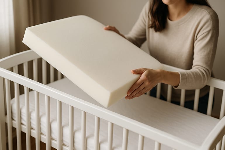 Schaumstoffmatratze fürs Kinderbett: Ratgeber & Größen