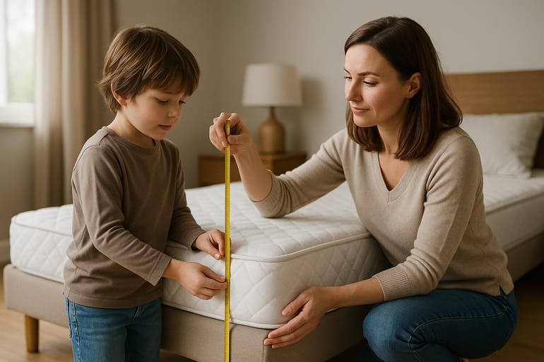 Kaufberatung: Matratzenhöhe & Härte ab 6 Jahren klug wählen