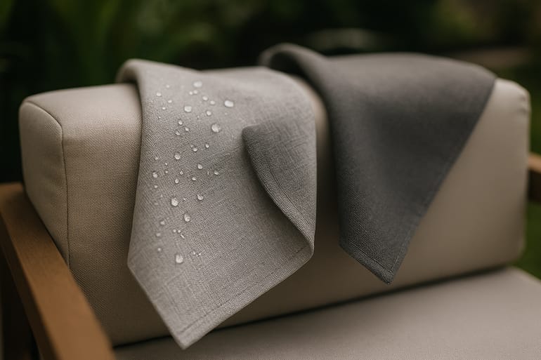 Wetterfester Bezug vs. wasserabweisend: Kaufguide 2026