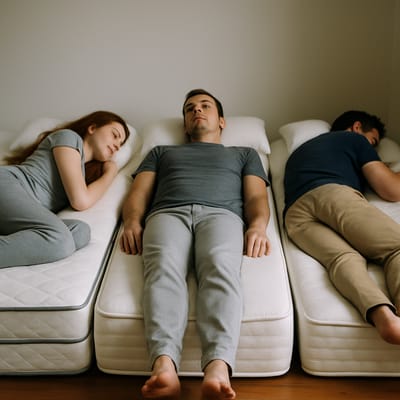 Welche Dicke passt zu Seiten-, Rücken- oder Bauchschläfern?