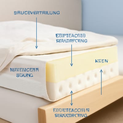Wie wirken sich Material und Aufbau auf den Schlafkomfort aus?