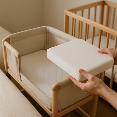 Welche Beistellbett-Matratzengröße passt wirklich?