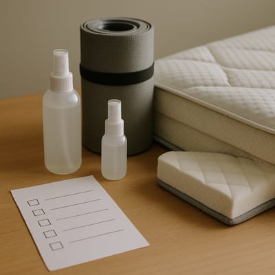 Kaufcheckliste, Hygiene & Camping: alles auf einen Blick