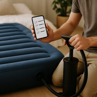 Aufbau-Check: So bleibt die Luftmatratze dauerhaft stabil