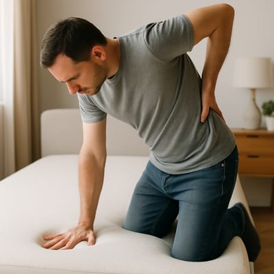 Welche Matratze stützt deinen Rücken am besten?