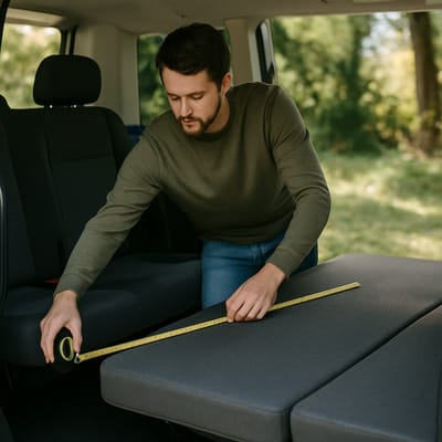 Welche Größe passt in den VW Bus? Richtig messen und planen