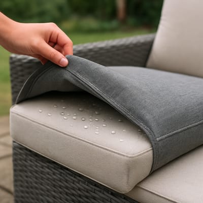 Grundbegriffe: wetterfester Bezug und wasserabweisend erklärt