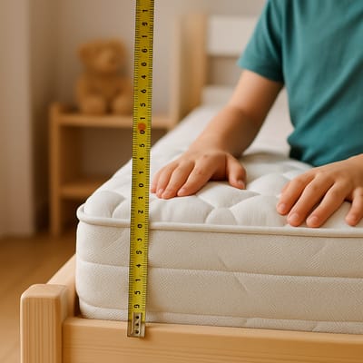 Die passende Höhe: wie dick soll die Kindermatratze sein?