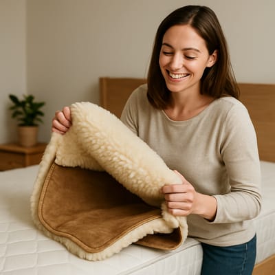 Lammfell vs. Woll-Unterbett: Unterschiede, Vor- und Nachteile